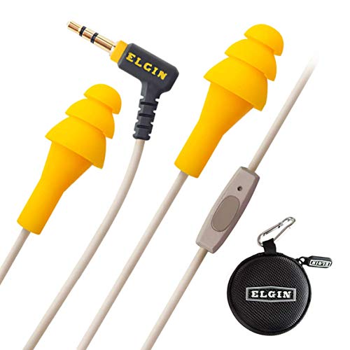 Product Cover Ruckus+ Earplug Earbuds with Mic and Voice Assistant Control | OSHA Compliant Noise Reducing Headphones