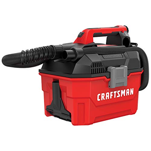 Product Cover CRAFTSMAN V20 Cordless Shop Vac, 2 Gallon, Wet/Dry, Tool Only (CMCV002B)