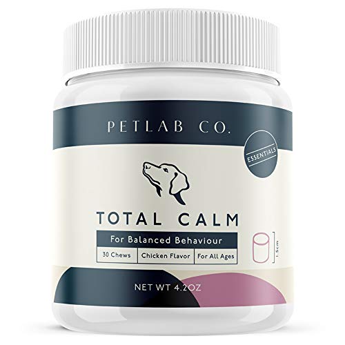 Product Cover Pet Lab Hemp Chews Calming Treats for Dogs Composure | Melatonin Dog Anxiety Relief Bites | Peaceful Pup Calm Stress Rescue Remedy Aid