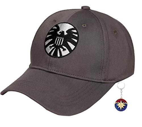 Product Cover Captain Marvel Hat Cap,Carol Danvers Hat Cap,Shield 2019 Hat for Women Men