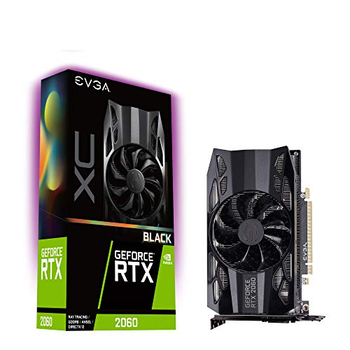 Product Cover EVGA GeForce RTX 2060 XC Black Edition Gaming, 6GB GDDR6, HDB Fan Graphics Card 06G-P4-2061-KR