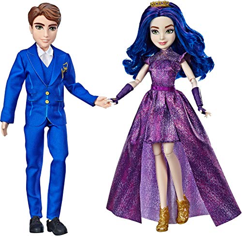Product Cover Disney Descendants 3 Royal Couple Engagement, 2-Doll Pack with Fashions and Accessories