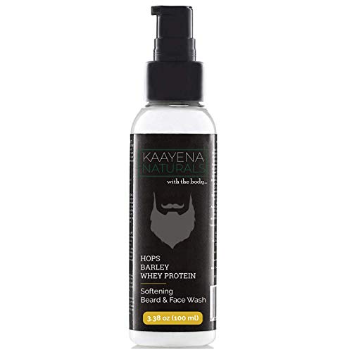 Product Cover Kaayena Naturals Hops Barley Whey Protein Softening Beard & Face Wash - 100ml