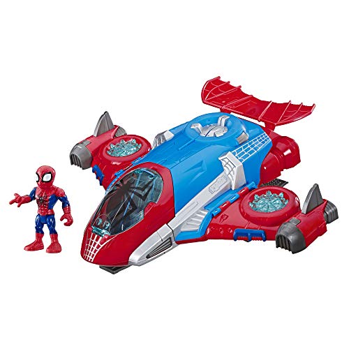 Product Cover Super Hero Adventures Playskool Heroes Marvel Spider-Man Jetquarters