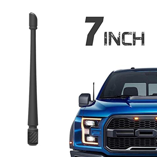 Product Cover Rydonair Antenna Compatible with Ford F150 2009-2020 | 7 inches Rubber Antenna Replacement | Designed for Optimized FM/AM Reception
