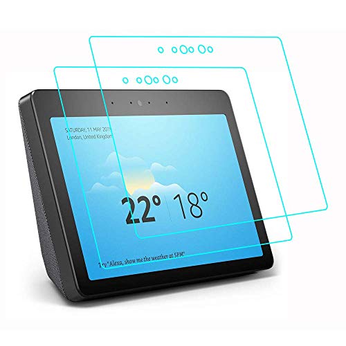 Product Cover RLTech for Echo Show 2nd Generation Screen Protector, [9H Tempered Glass] [Bubble-Free] Anti-Scratch Screen Protector for Amazon Echo Show 2nd Generation - 2018 Release (2 Pack)