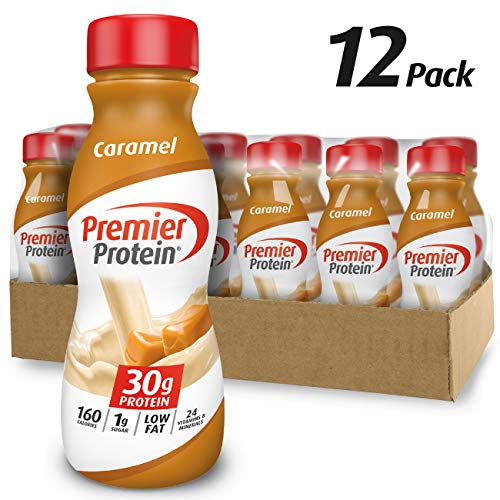Product Cover Premier Protein 30g Protein Shake, Caramel, 11.5 Fl Oz Shake, (Pack of 12)