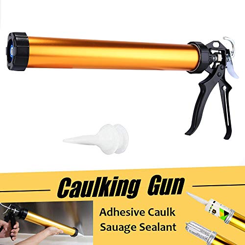 Product Cover CJGQ Manual Sausage Caulking Gun 20 Oz / 10 Oz Caulk Cartridge(Gold)