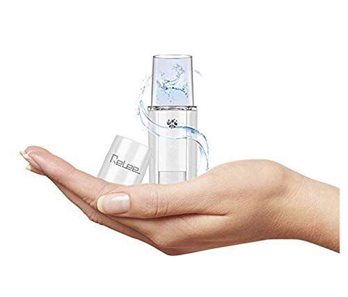 Product Cover RELEE Portable Humidifier Cool Mist Humidifier with Mini USB Pocket Sized Diffuser Air Freshener Quiet Operation Deep Sleep Soft Glow Lighting Lightweight for Bedroom Desk Office Travel Nursery