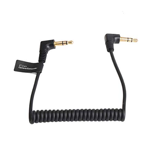 Product Cover AFVO 3.5mm TRS to TRS Patch Cable for Camera/Camcorder, Connects Microphones/Audio Mixers to Camera/Recorders