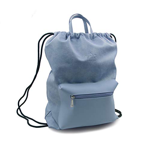 Product Cover Huion Water-Resistant Artist Portfolio Tote and Backpack Bag for Carrying Graphic Tablet or Pen Display 18.9x15 Inch (Blue)
