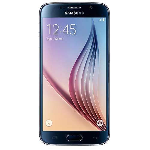 Product Cover Samsung GALAXY S6 G920 32GB Unlocked GSM 4G LTE Octa-Core Smartphone - Black Sapphire (Renewed)