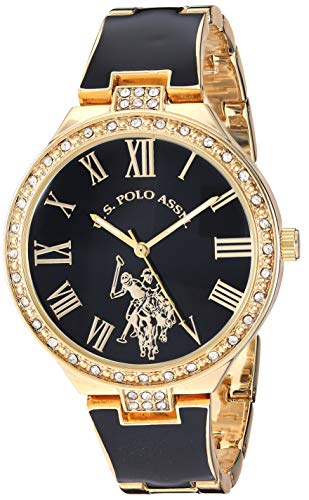 Product Cover U.S. Polo Assn. Women's Analog-Quartz Watch with Alloy Strap, Gold, 14 (Model: USC40320)