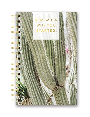 Product Cover Studio Oh! Hardcover Medium Spiral Notebook Available in 9 Designs, A Closer Look Remember Why You Started