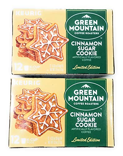 Product Cover Green Mountain Cinnamon Sugar Cookie Limited Edition Keurig K Cup ~ 12 pods