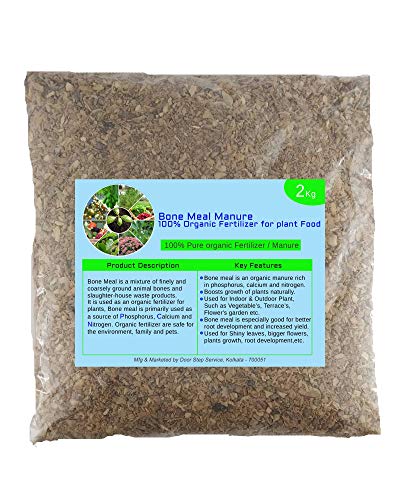 Product Cover Evana Organic Fertilizer Bone Meal Powder for Plants (2 Kg)