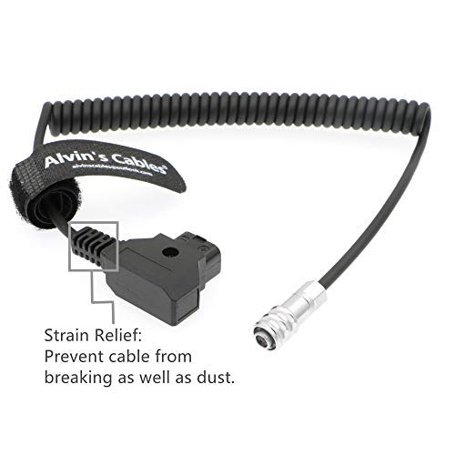 Product Cover Alvin's Cables BMPCC 4K to D Tap Power Cable for Blackmagic Pocket Cinema Camera 4K Gold Mount V Mount Battery Weipu 2 Pin Female to P Tap