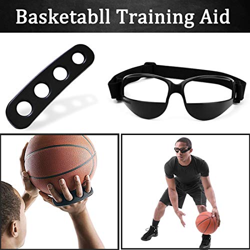 Product Cover Boaton 3 Sizes Basketball Shooting Training Aid, Dribble Goggles, Basketball Training Equipment Basketball Trainer for Kids, Youth and Adult (M Size)