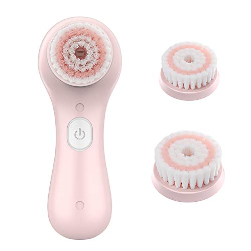 Product Cover Liberex RF100 Facial Cleansing Brush - IPX7 Waterproof with 2 Brush Heads, USB Charging, Spin Face Brush for Deep Cleansing, Gentle Exfoliating and Massaging