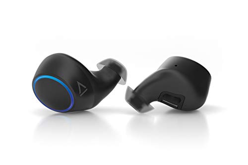 Product Cover Creative Outlier Air TWS True Wireless Sweatproof Earphones, Bluetooth 5.0, aptX/AAC, Long Battery Life 30hrs Total, 10hrs Per Charge, Graphene Driver, Dual-Voice Calls, Siri/Google Assistant (Black)