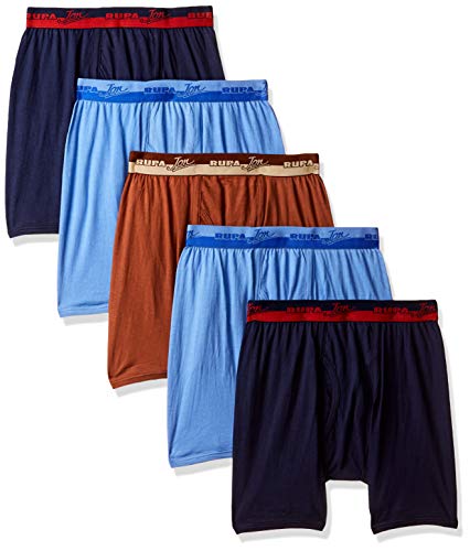 Product Cover Rupa Jon Men's Solid Trunks (Pack of 5)(Colors & Print May Vary)