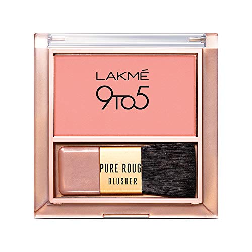 Product Cover Lakme 9 To 5 Pure Rouge Blusher, Nude Flush, 6 g