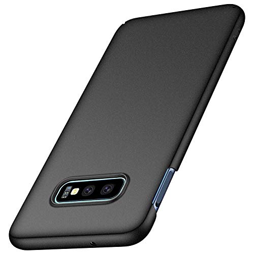 Product Cover anccer Compatible for Samsung Galaxy S10e Case [Colorful Series] [Ultra Thin Fit] Premium PC Material Slim Cover for Samsung Galaxy S10e - Gravel Black
