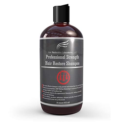 Product Cover Hair Restoration Laboratories Professional Strength DHT-Blocking Hair Restore Shampoo, Effective for Thickening Thinning Hair and Hair Loss, Hair Regrowth Treatment for Men and Women, 16 oz