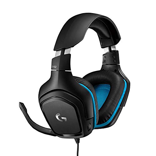 Product Cover Logitech G432 DTS:X 7.1 Surround Sound Wired PC Gaming Headset (Leatherette)