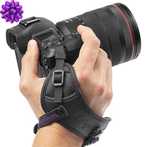Product Cover Camera Hand Strap - Rapid Fire Secure Grip Padded Wrist Strap Stabilizer by Altura Photo for DSLR and Mirrorless Cameras