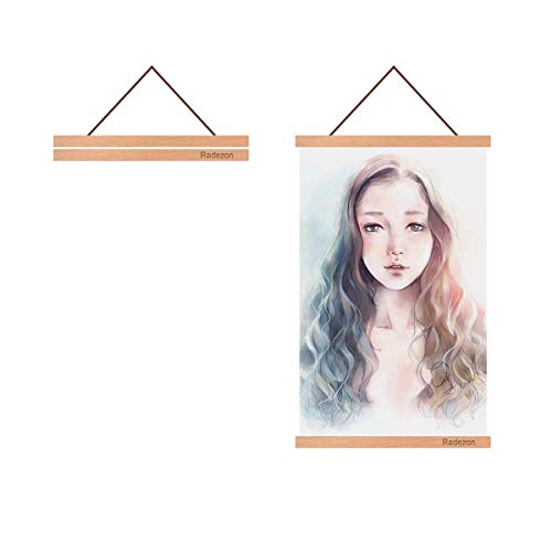 Product Cover Radezon 12x16 12x18 11x17 Poster Frame, Magnetic Poster Frame Hanger for Photo Picture Canvas Artwork Wall Hanging (12 inch)