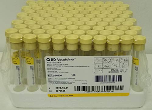 Product Cover BD VACUTAINER 364606 ACD Solution A 8.5mL Glass PRP 10 Tubes - 364606 Hair Loss