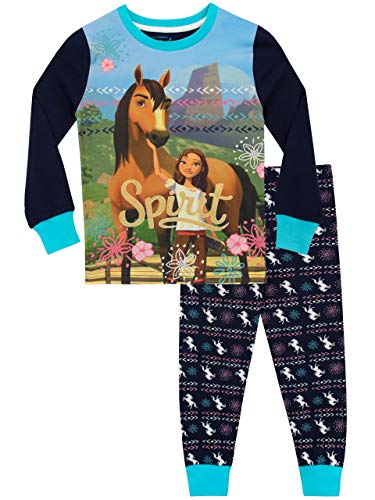 Product Cover DreamWorks Girls' Spirit Riding Free Pajamas Size 3T Blue