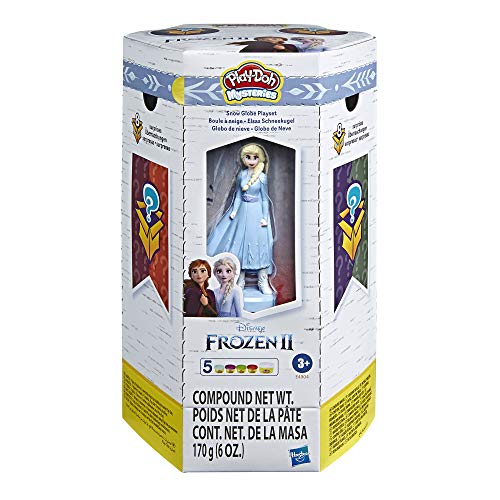 Product Cover Play-Doh Mysteries Disney Frozen 2 Snow Globe Playset Surprise Toy with 5 Non-Toxic Colors