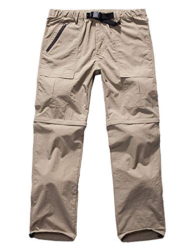 Product Cover Mens Hiking Pants Adventure Quick Dry Convertible Lightweight Zip Off Fishing Mountain Outdoor Trousers