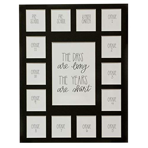 Product Cover Hope Woodworking Days are Long, Years are Short, 11x14 Black Picture Mat, Preschool-12, 15 Openings, Mat Only
