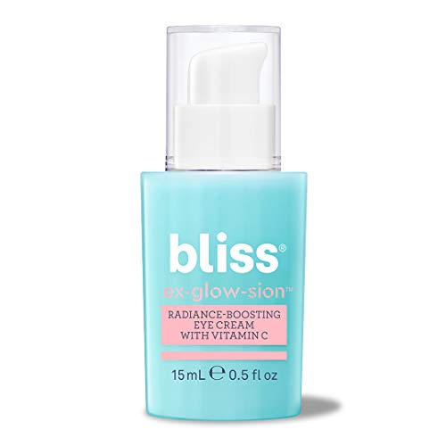 Product Cover Bliss Ex-glow-sion Eye Cream | Facial-Brightening Eye Cream with Vitamin C | Moisturizing | Vegan | Cruelty-Free | Paraben-Free | 0.5 fl. oz