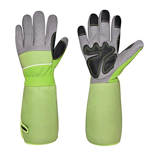 Product Cover Long Sleeve Gardening Gloves Pruning Thornproof Garden Gloves with Extra Long Forearm Protection for Gardener Puncture Resistant