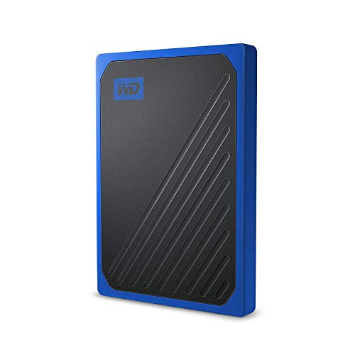 Product Cover WD 1TB My Passport Go SSD Cobalt Portable External Storage, USB 3.0 - WDBMCG0010BBT-WESN
