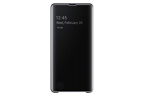 Product Cover Samsung Galaxy S10+ S-View Flip Case, Black