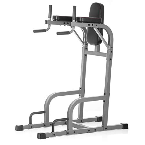 Product Cover Commercial Vertical Knee Raise with Dip Station and Push Up Station, Multi Functional VKR, Core Workout XM-4437.2