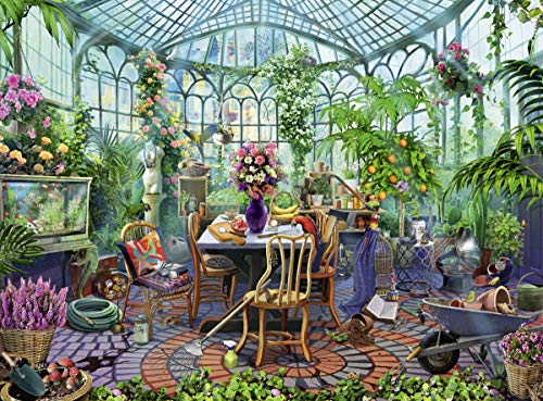 Product Cover Ravensburger Greenhouse Morning 500 Piece Puzzle for Adults - Every Piece is Unique, Softclick Technology Means Pieces Fit Together Perfectly