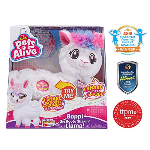 Product Cover Pets Alive Boppi The Booty Shakin Llama Battery-Powered Dancing Robotic Toy by Zuru