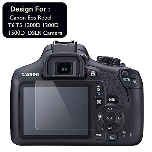 Product Cover ACUTAS® Tempered Glass Screen Guard Protector for Canon EOS 1500D Digital SLR Camera