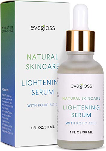 Product Cover Evagloss Lightening Serum with Kojic Acid, Dark Spot Corrector Remover for Face & Body 30ml