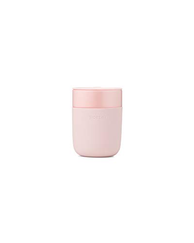 Product Cover W&P WP-PMC-BL Portable Ceramic Porter Mug, Reusable Cup for Coffee or Tea, Protective Silicone Sleeve, Dishwasher Safe, 12 Ounces, Blush