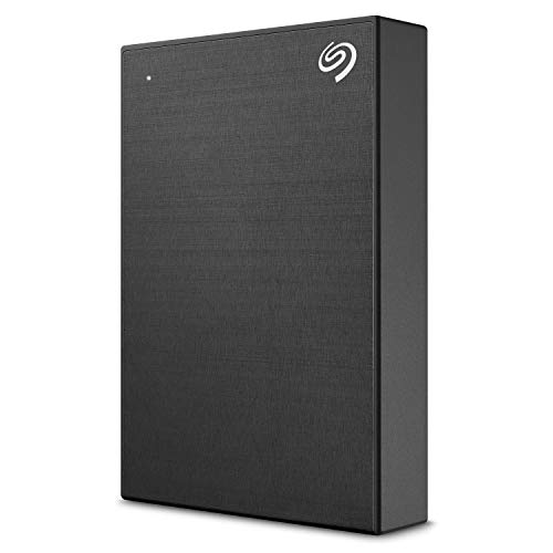 Product Cover Seagate Backup Plus 5TB External Hard Drive Portable HDD - Black USB 3.0 for PC Laptop and Mac, 1 year MylioCreate, 2 Months Adobe CC Photography (STHP5000400)