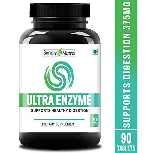 Product Cover Simply Nutra Ultra Enzyme - Multi-Enzyme Complex - Healthy Digestion - 375mg - 90 Tablets