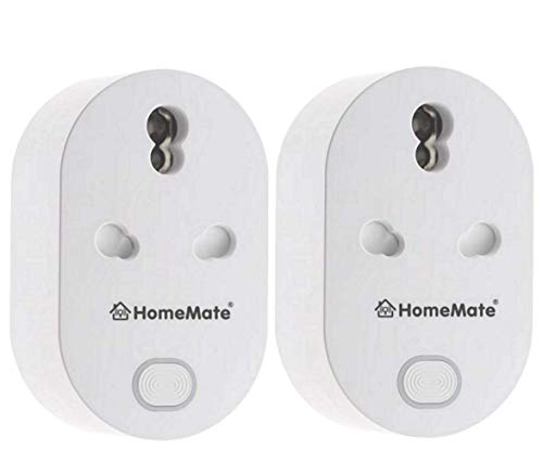 Product Cover HomeMate® WiFi Heavy Duty Smart Plug Socket (Pack of 2) | No Hub Required | Compatible with Alexa, Google Home and IFTTT | 16A - 3600W