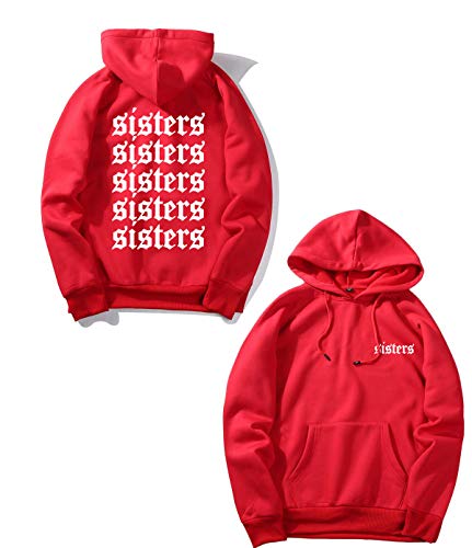 Product Cover Sisters James Hoodie James Sweatshirt Charles Sisters James Apparel red S
